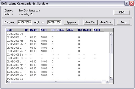 Calendario
